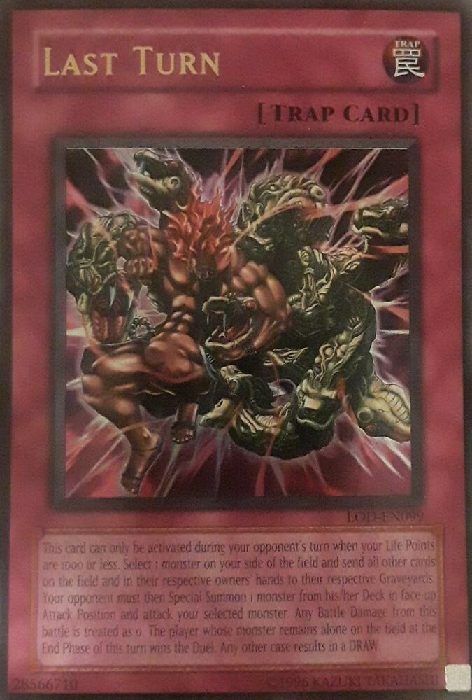Last Turn LOD-EN099 card from Legacy of Darkness (Worldwide English)