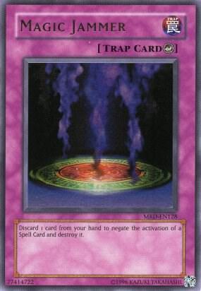 Magic Jammer MRD-EN128 card from Metal Raiders (Worldwide English)