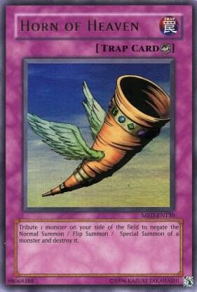 Horn of Heaven MRD-EN130 card from Metal Raiders (Worldwide English)