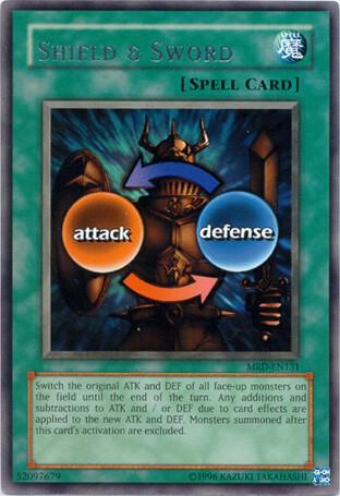 Shield & Sword MRD-EN131 card from Metal Raiders (Worldwide English)