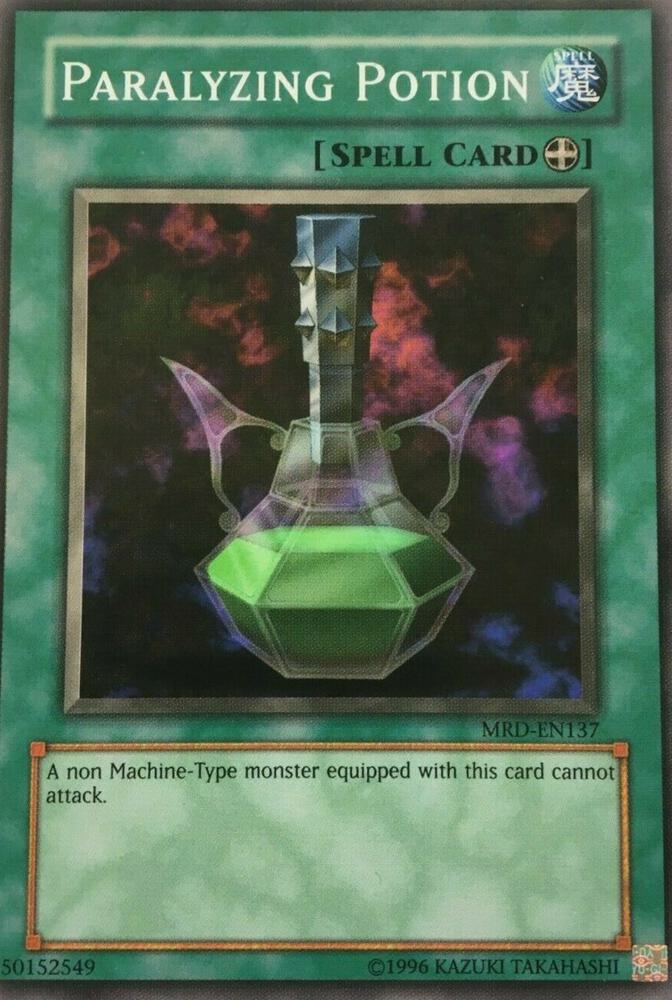 Paralyzing Potion MRD-EN137 card from Metal Raiders (Worldwide English)