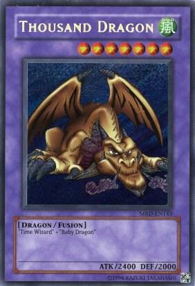 Thousand Dragon MRD-EN143 card from Metal Raiders (Worldwide English)