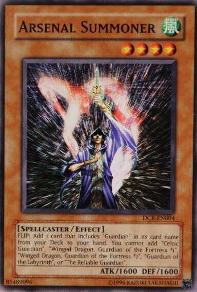 Arsenal Summoner DCR-EN004 card from Dark Crisis (Worldwide English)