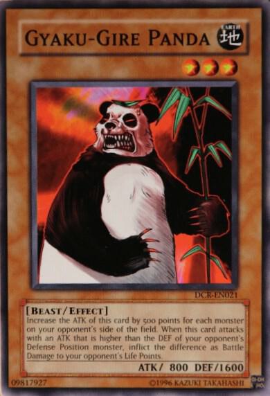 Gyaku-Gire Panda DCR-EN021 card from Dark Crisis (Worldwide English)