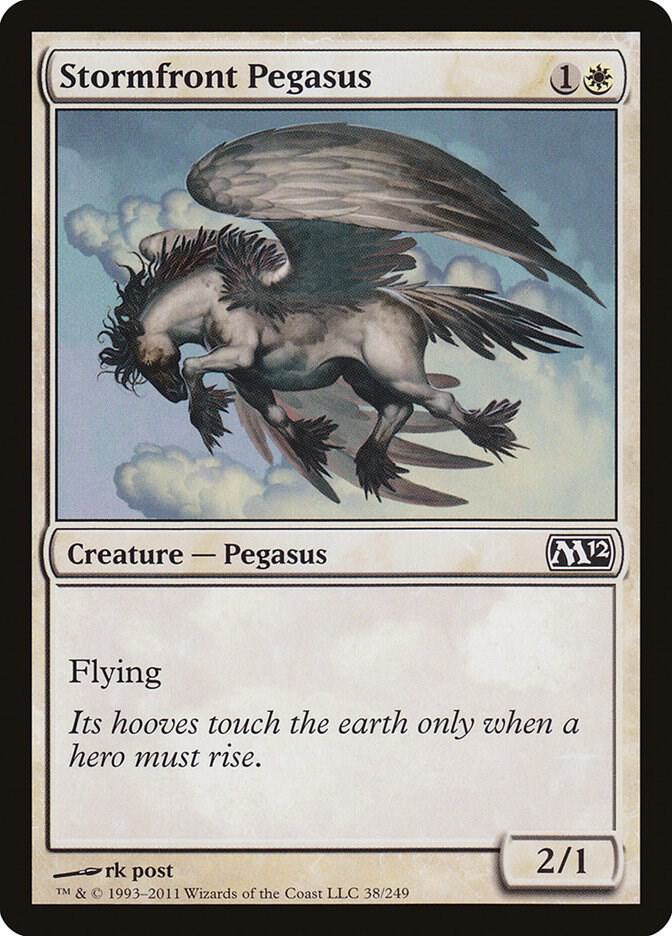 Stormfront Pegasus 38 card from Magic 2012 (M12)