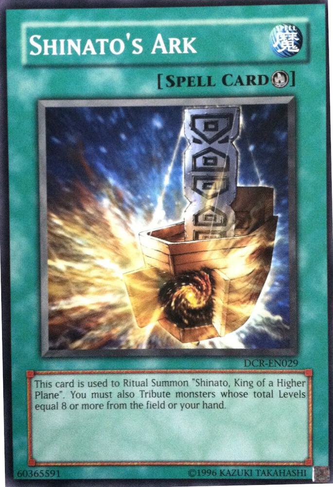 Shinato's Ark DCR-EN029 card from Dark Crisis (Worldwide English)