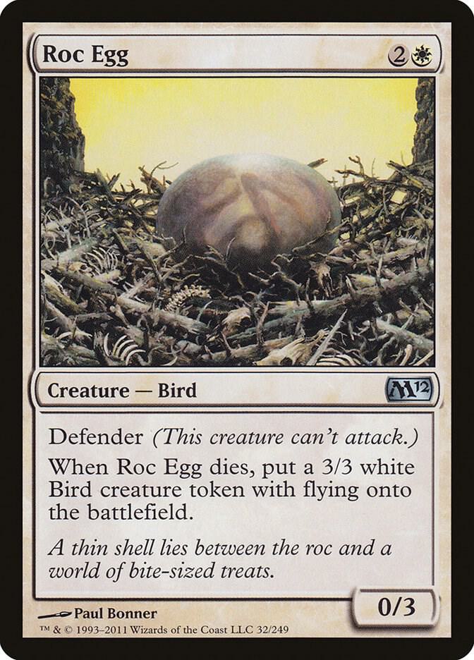 Roc Egg 32 card from Magic 2012 (M12)