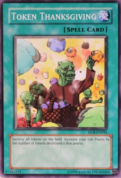 Token Thanksgiving DCR-EN041 card from Dark Crisis (Worldwide English)