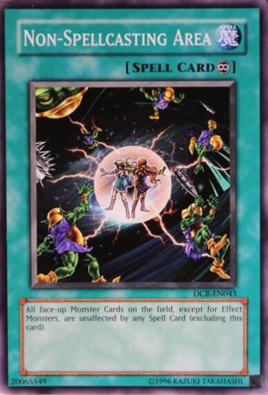 Non-Spellcasting Area DCR-EN043 card from Dark Crisis (Worldwide English)
