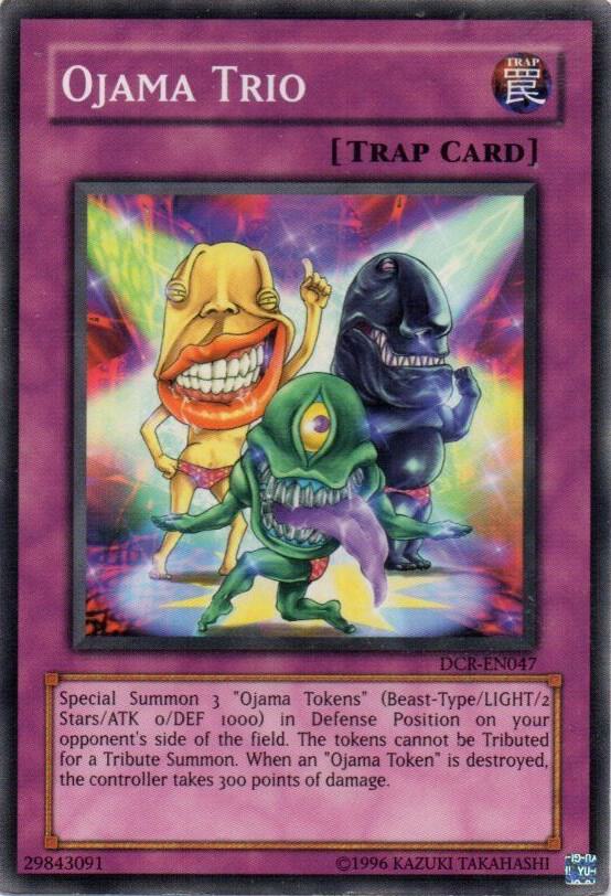 Ojama Trio DCR-EN047 card from Dark Crisis (Worldwide English)
