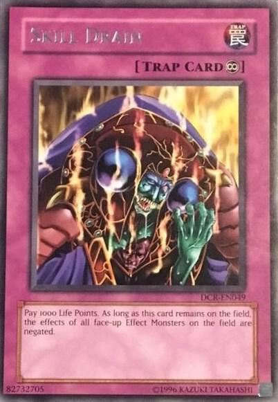 Skill Drain DCR-EN049 card from Dark Crisis (Worldwide English)