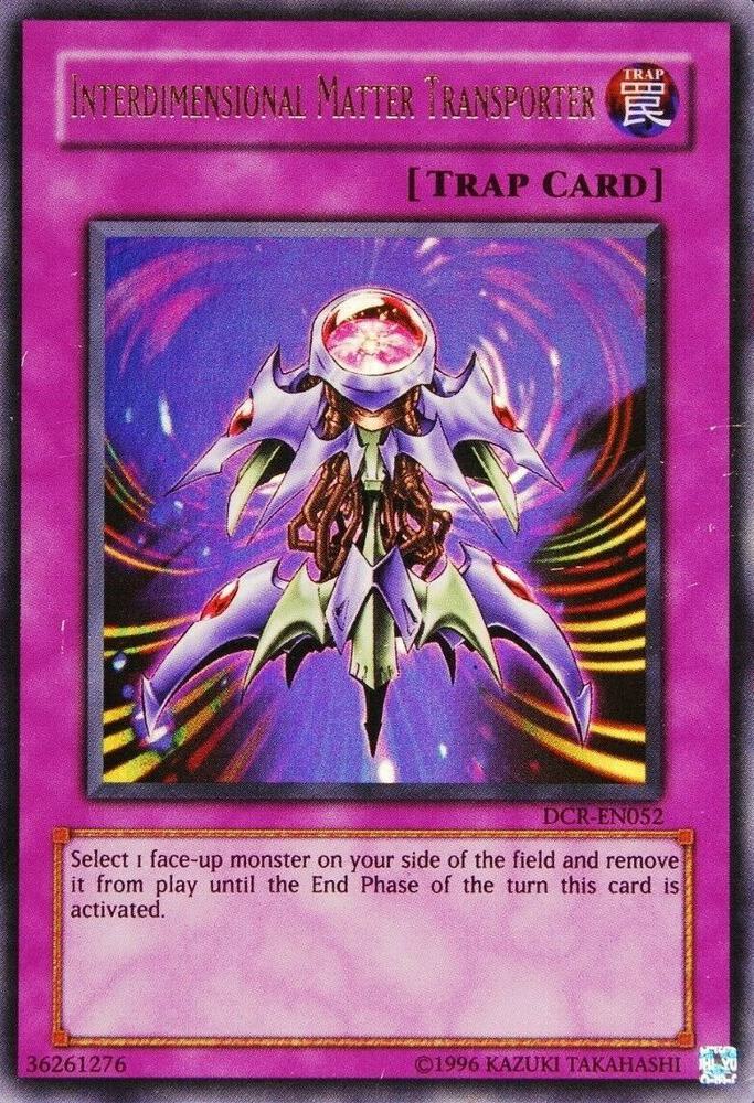 Interdimensional Matter Transporter DCR-EN052 card from Dark Crisis (Worldwide English)