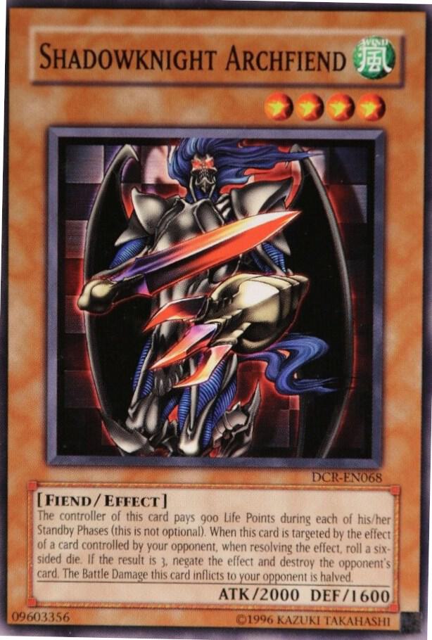 Shadowknight Archfiend DCR-EN068 card from Dark Crisis (Worldwide English)
