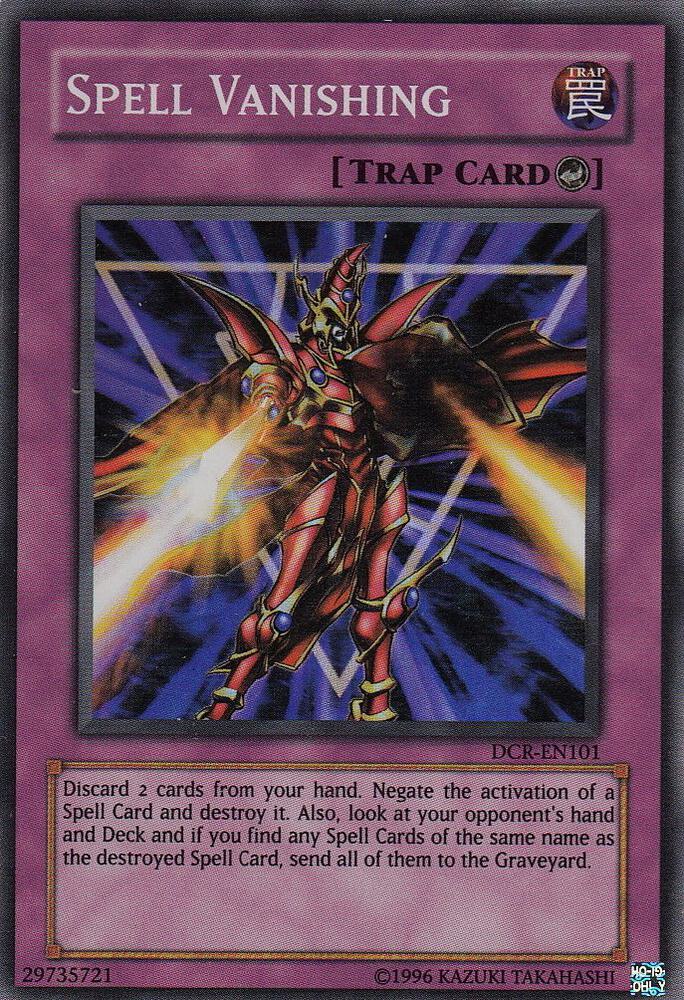 Spell Vanishing DCR-EN101 card from Dark Crisis (Worldwide English)