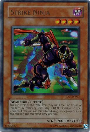 Strike Ninja IOC-EN007 card from Invasion of Chaos (Worldwide English)