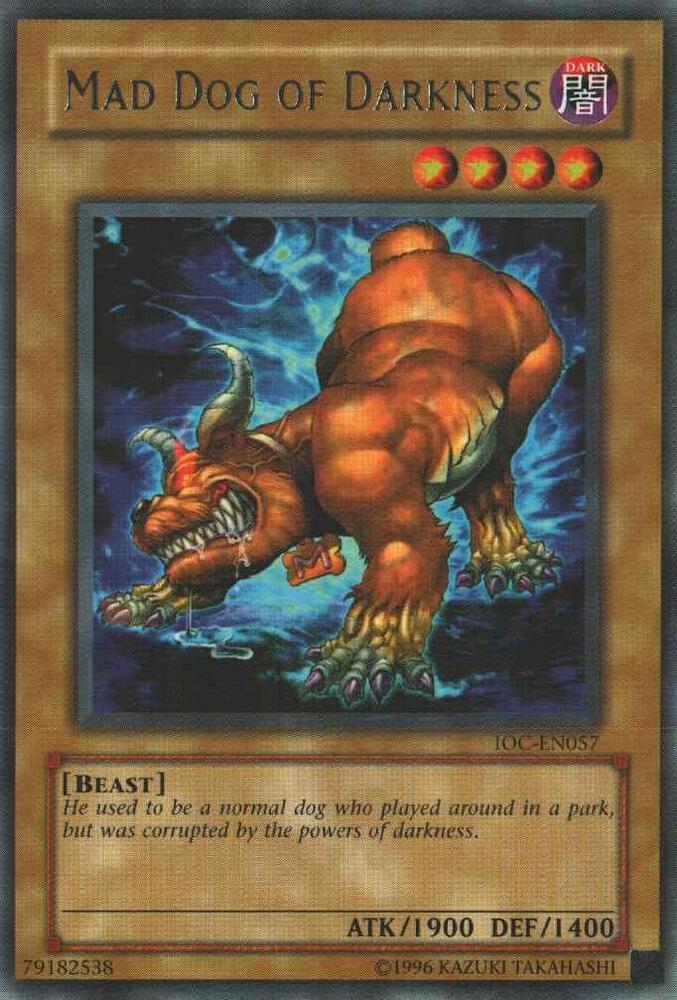 Mad Dog of Darkness IOC-EN057 card from Invasion of Chaos (Worldwide English)