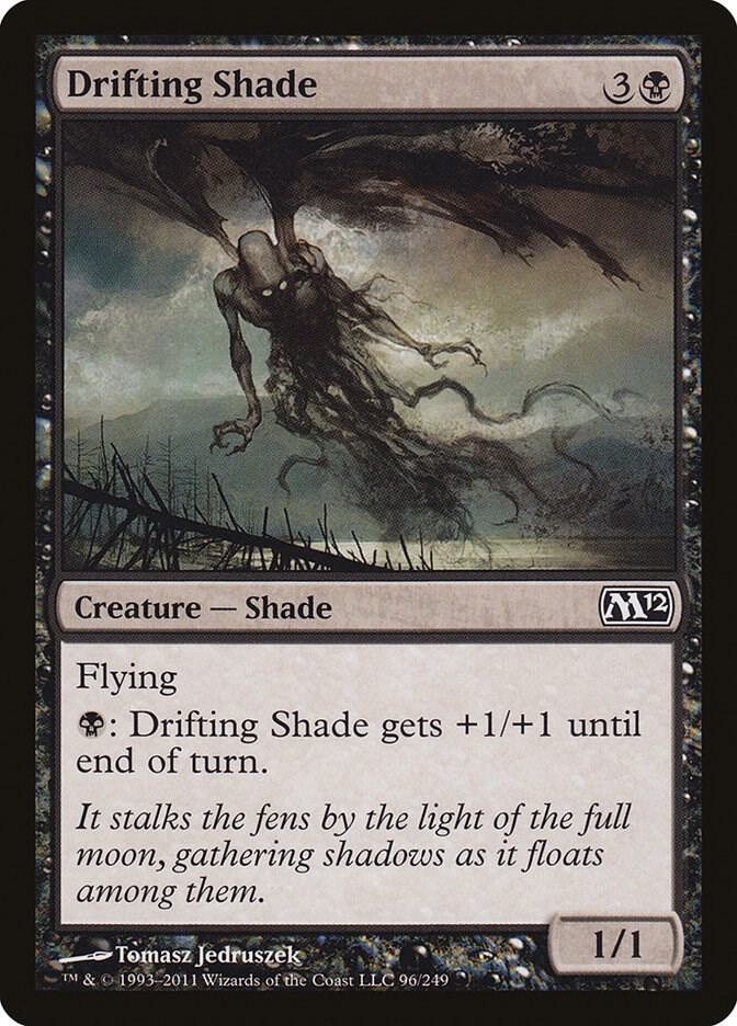 Drifting Shade 96 card from Magic 2012 (M12)
