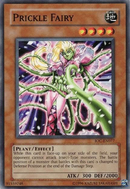 Prickle Fairy IOC-EN077 card from Invasion of Chaos (Worldwide English)