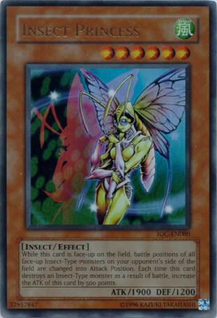 Insect Princess IOC-EN080 card from Invasion of Chaos (Worldwide English)
