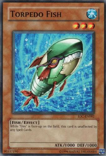Torpedo Fish IOC-EN082 card from Invasion of Chaos (Worldwide English)