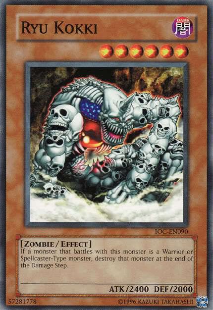 Ryu Kokki IOC-EN090 card from Invasion of Chaos (Worldwide English)