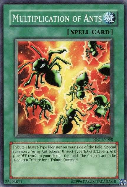 Multiplication of Ants IOC-EN098 card from Invasion of Chaos (Worldwide English)