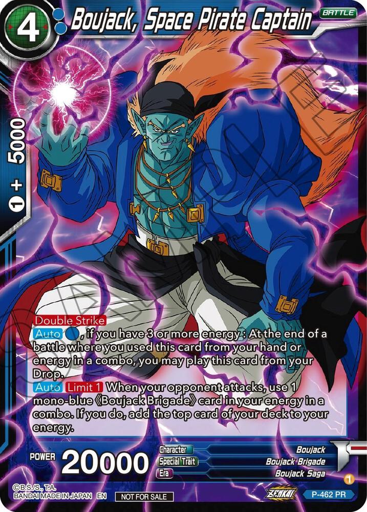 Boujack, Space Pirate Captain (Z03 Dash Pack) P-462 card from Promotion Cards