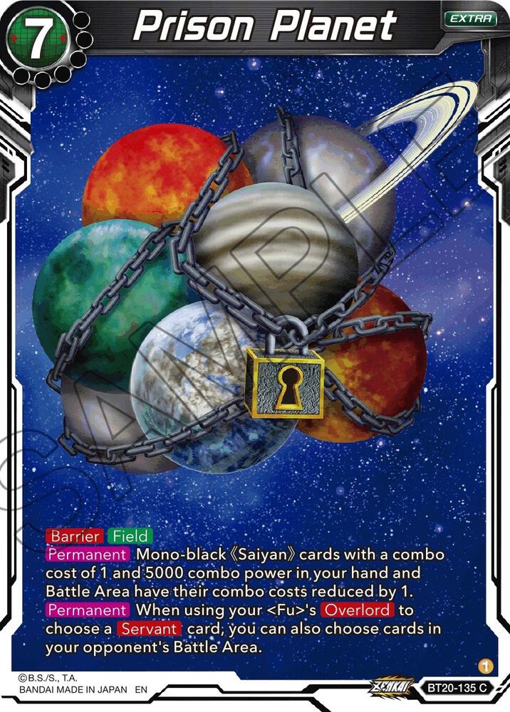 Prison Planet BT20-135 card from Power Absorbed