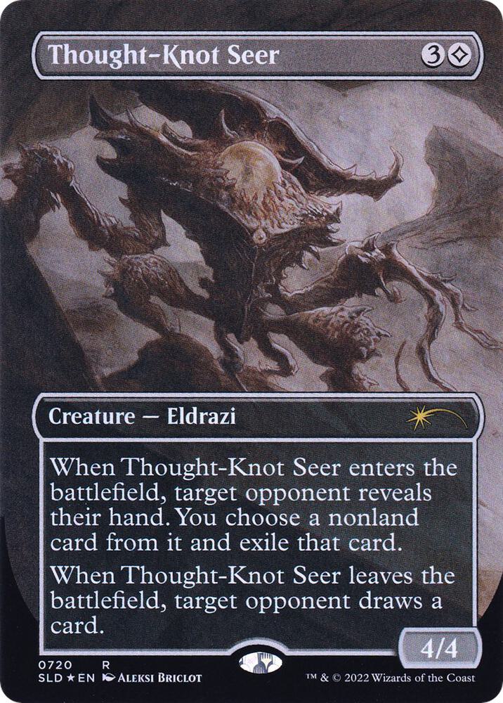 Thought-Knot Seer 720 card from Secret Lair Drop Series