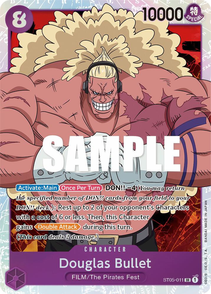 Douglas Bullet ST05-011 card from Starter Deck 5: Film Edition