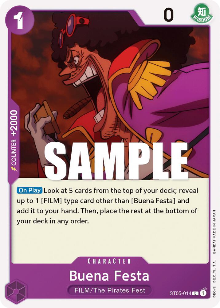 Buena Festa ST05-014 card from Starter Deck 5: Film Edition