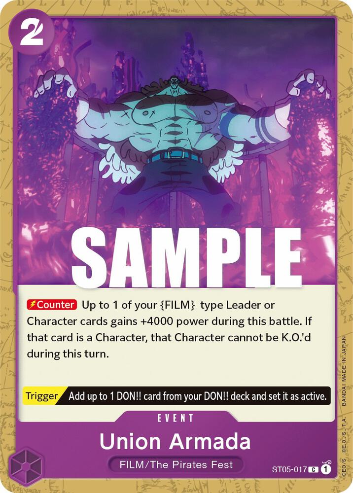 Union Armada ST05-017 card from Starter Deck 5: Film Edition
