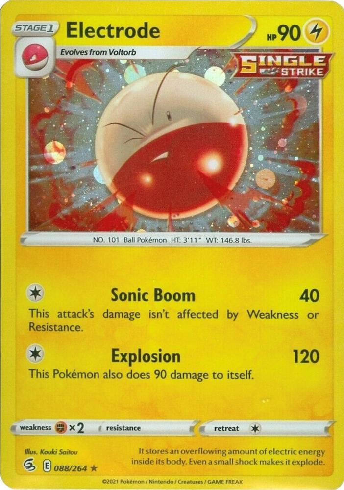 Electrode (Cosmos Holo) 088/264 card from Miscellaneous Cards & Products