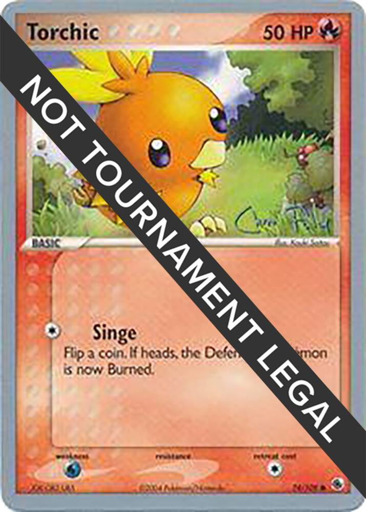 Torchic - 2004 (Chris Fulop) 74/109 card from World Championship Decks