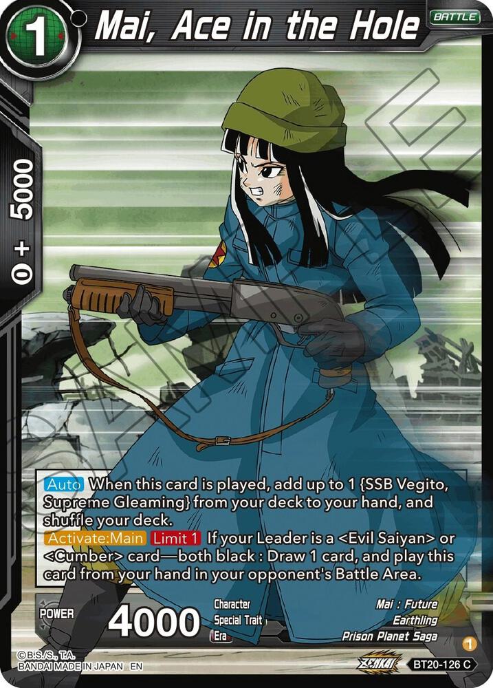 Mai, Ace in the Hole BT20-126 card from Power Absorbed