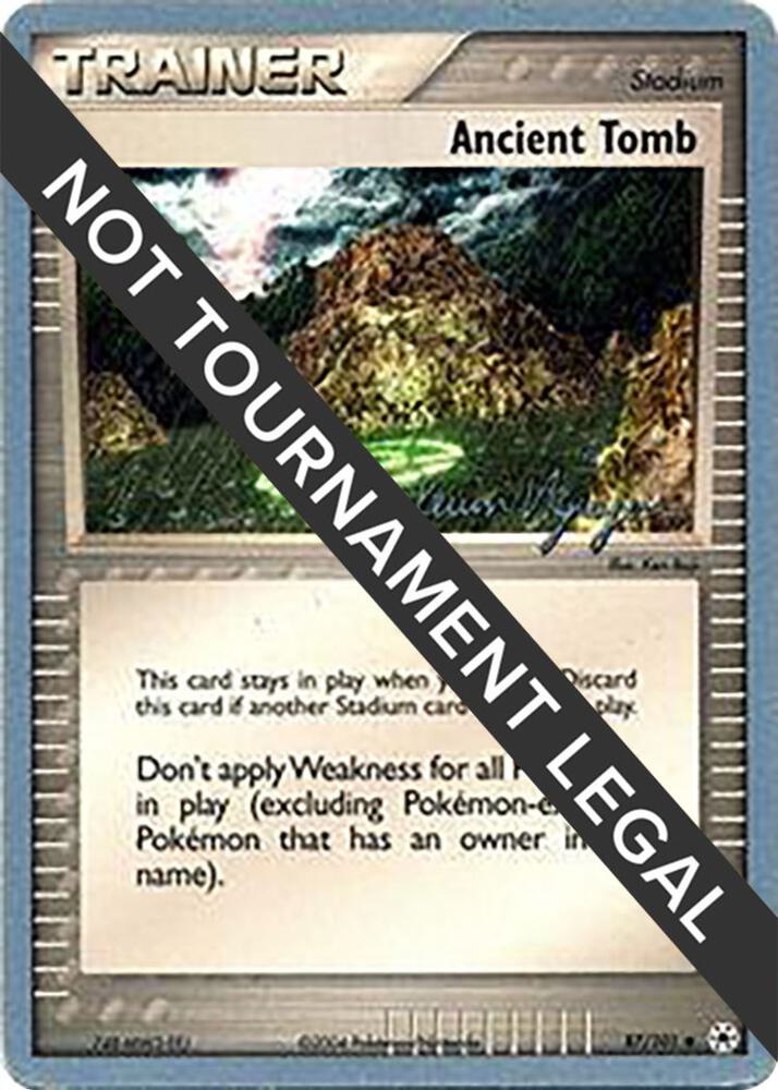 Ancient Tomb - 2004 (Kevin Nguyen) 87/101 card from World Championship Decks