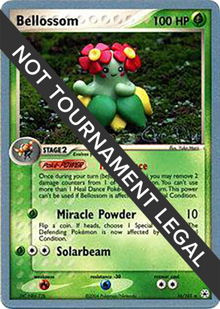 Bellossom - 2004 (Chris Fulop) 16/101 card from World Championship Decks