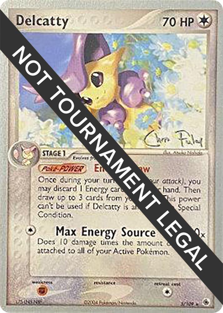 Delcatty - 2004 (Chris Fulop) 5/109 card from World Championship Decks