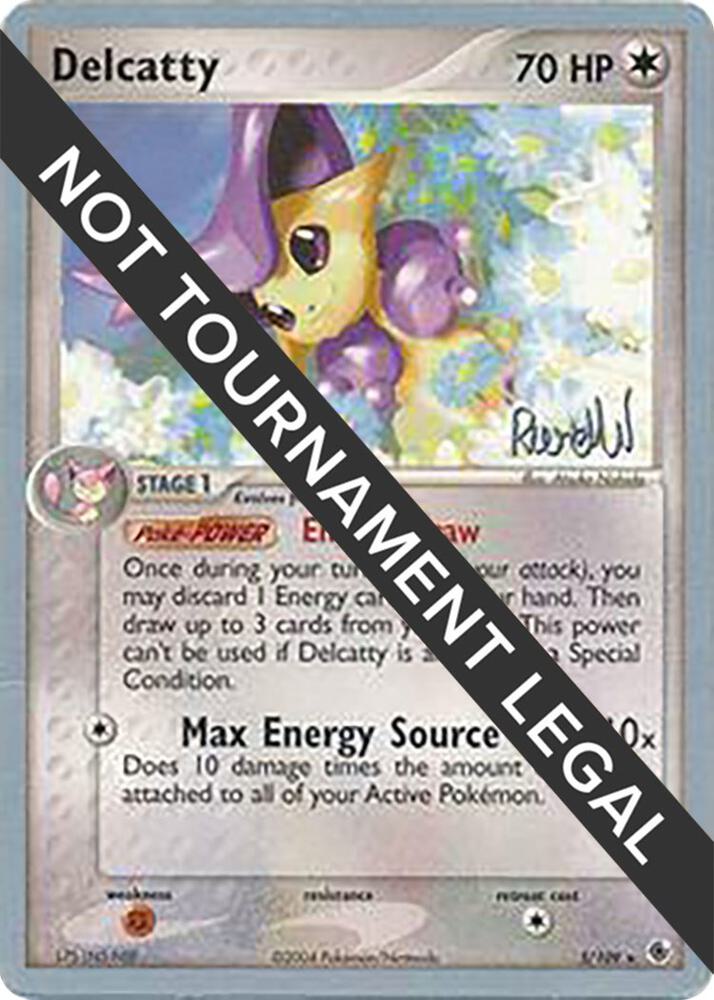 Delcatty - 2004 (Reed Weichler) 5/109 card from World Championship Decks
