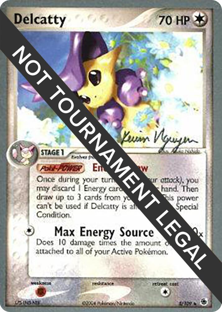 Delcatty - 2004 (Kevin Nguyen) 5/109 card from World Championship Decks