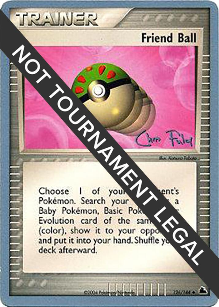 Friend Ball - 2004 (Chris Fulop) 126/144 card from World Championship Decks
