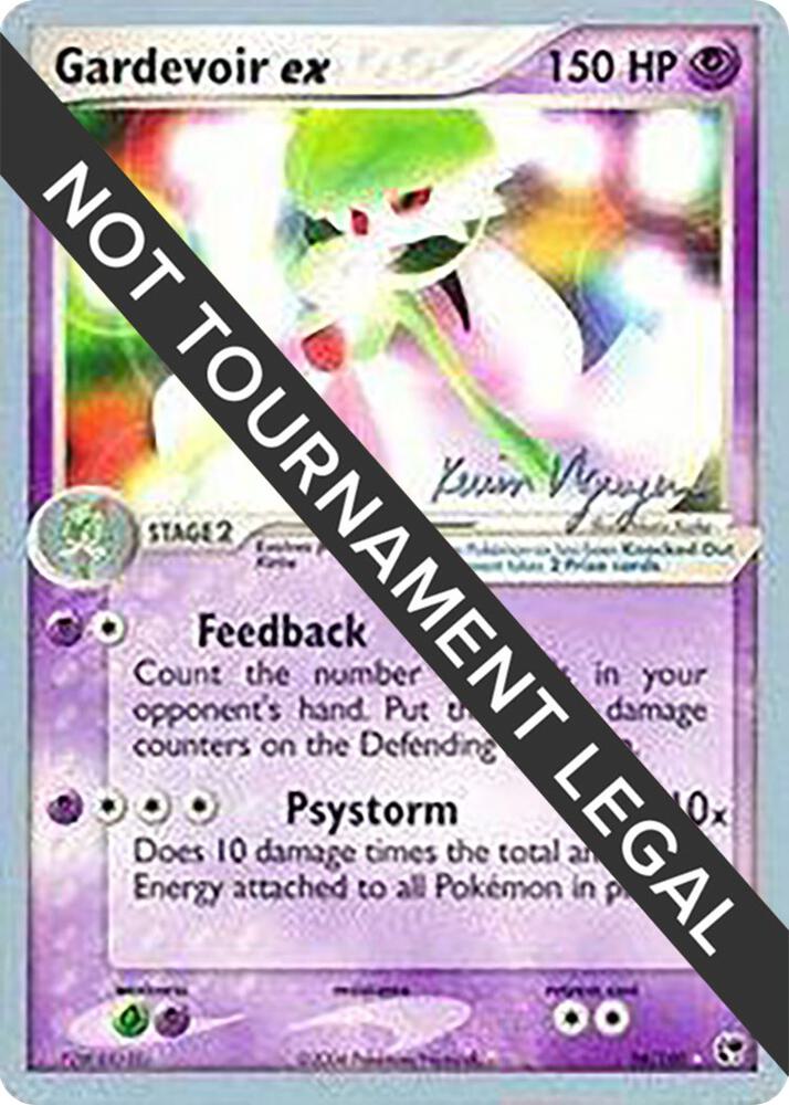 Gardevoir ex - 2004 (Kevin Nguyen) 96/100 card from World Championship Decks
