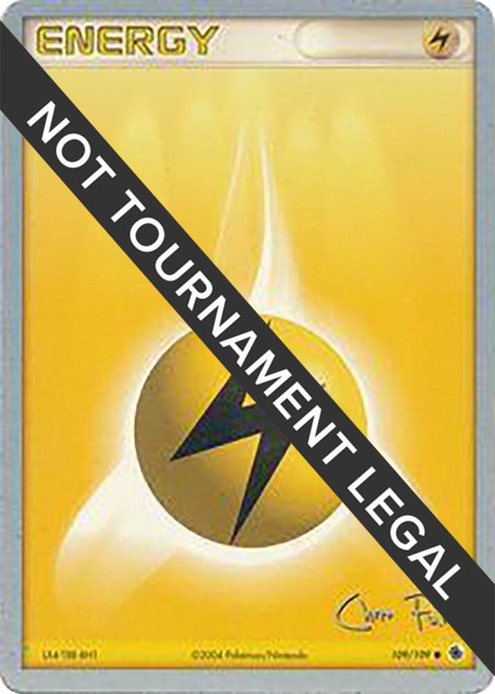Lightning Energy - 2004 (Chris Fulop) 109/109 card from World Championship Decks