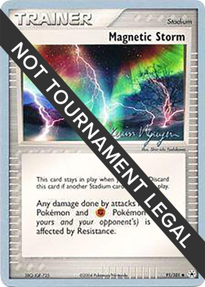 Magnetic Storm - 2004 (Kevin Nguyen) 91/101 card from World Championship Decks