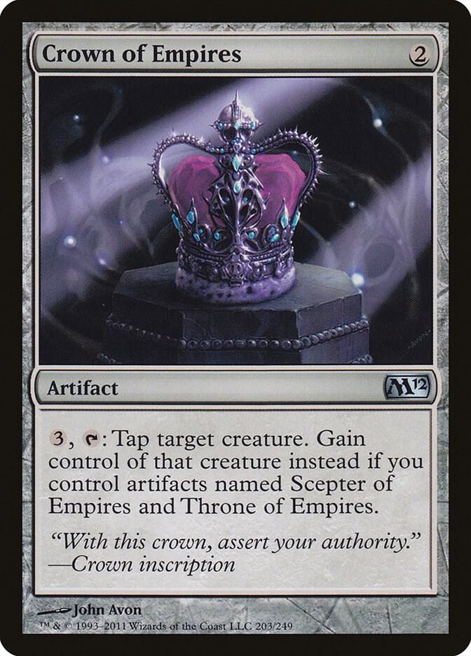 Crown of Empires 203 card from Magic 2012 (M12)