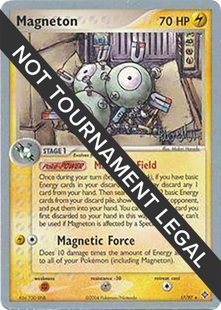 Magneton - 2004 (Reed Weichler) 17/097 card from World Championship Decks