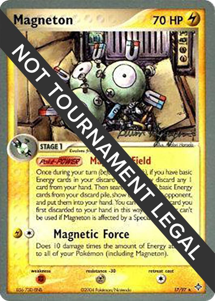 Magneton - 2004 (Kevin Nguyen) 17/097 card from World Championship Decks