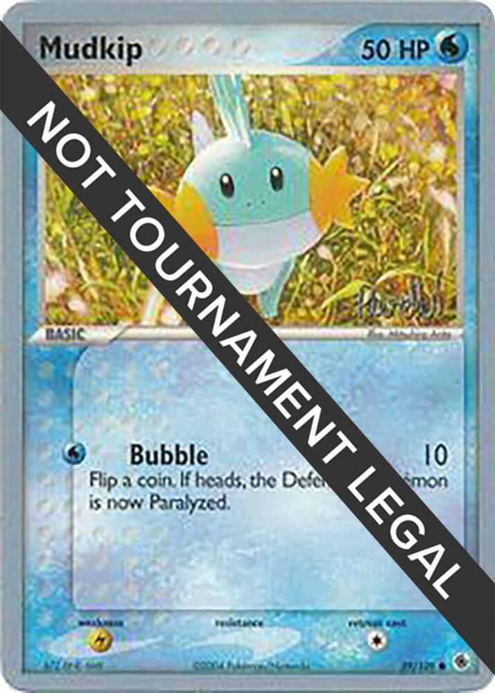 Mudkip - 2004 (Reed Weichler) 59/109 card from World Championship Decks
