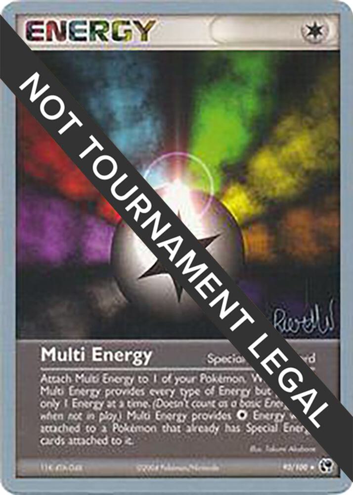 Multi Energy - 2004 (Reed Weichler) 93/100 card from World Championship Decks