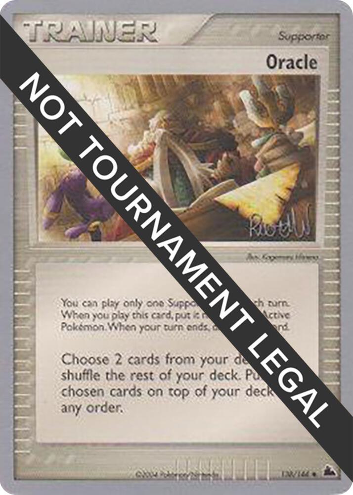 Oracle - 2004 (Reed Weichler) 138/144 card from World Championship Decks